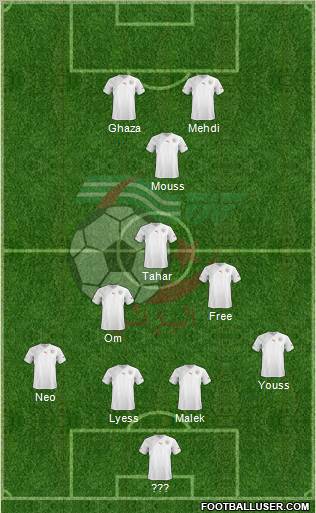 Algeria Formation 2011