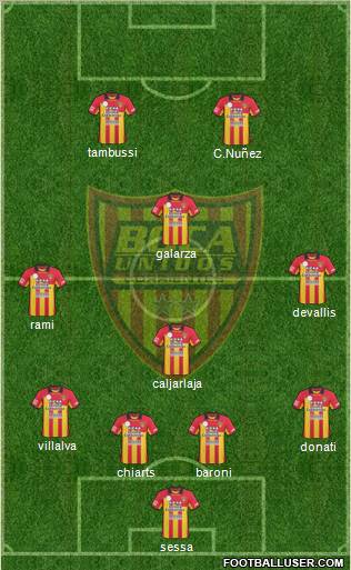 Boca Unidos Formation 2011