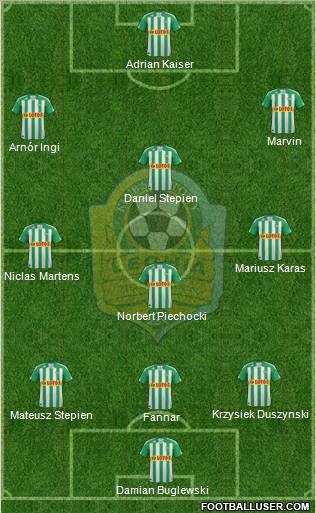 Lechia Gdansk Formation 2011