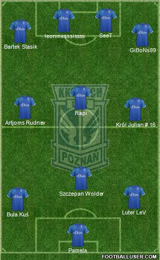 Lech Poznan Formation 2011