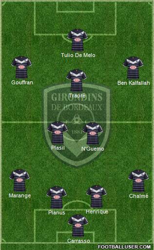 FC Girondins de Bordeaux Formation 2011