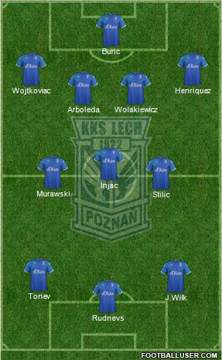 Lech Poznan Formation 2011