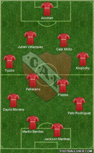 Independiente Formation 2011