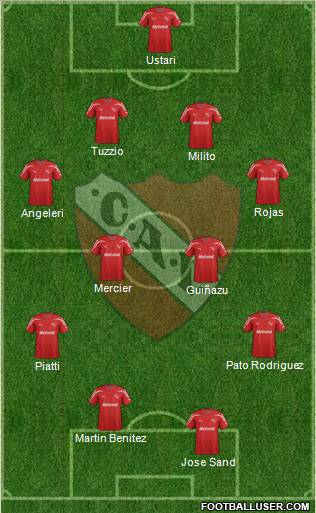 Independiente Formation 2011