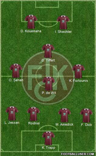 1.FC Kaiserslautern Formation 2011