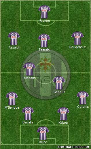 Toulouse Football Club Formation 2011