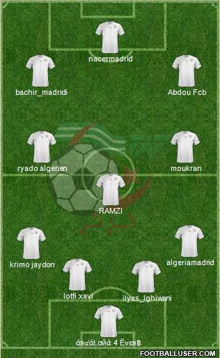 Algeria Formation 2011