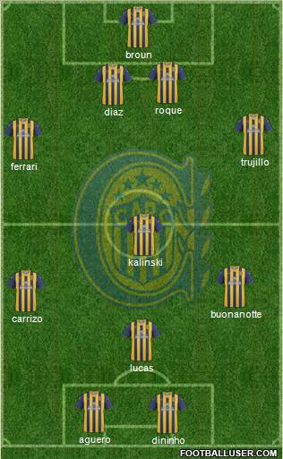 Rosario Central Formation 2011