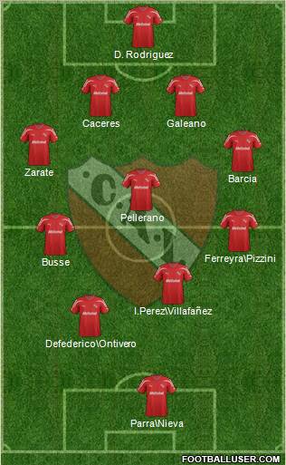 Independiente Formation 2011