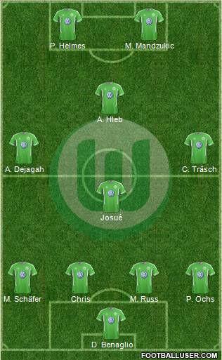 VfL Wolfsburg Formation 2011