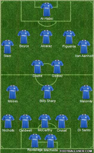 Wigan Athletic Formation 2011