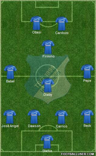 TSG 1899 Hoffenheim Formation 2011