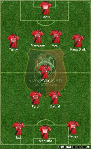 Stade Rennais Football Club Formation 2011