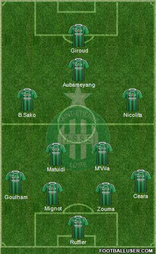 A.S. Saint-Etienne Formation 2011