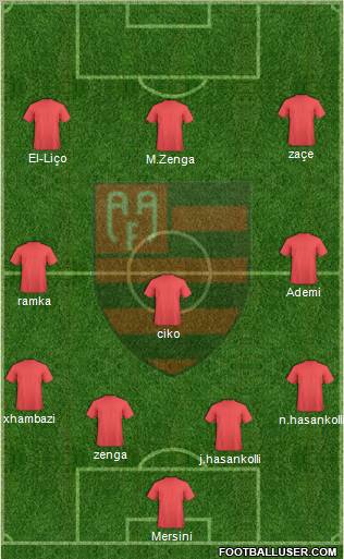 AA Flamengo Formation 2011