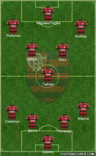 CR Flamengo Formation 2011