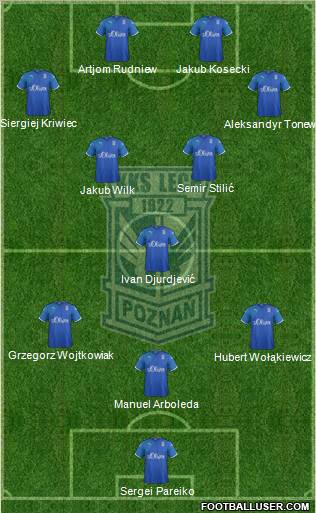 Lech Poznan Formation 2011