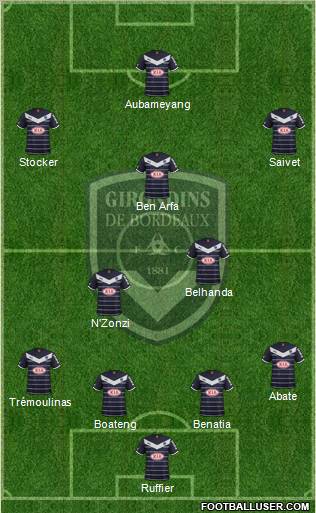 FC Girondins de Bordeaux Formation 2011