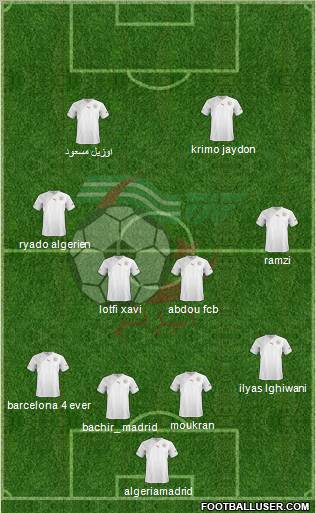 Algeria Formation 2011