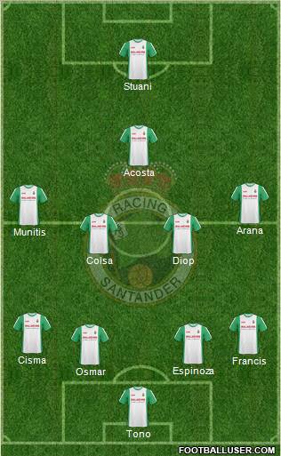 R. Racing Club S.A.D. Formation 2012