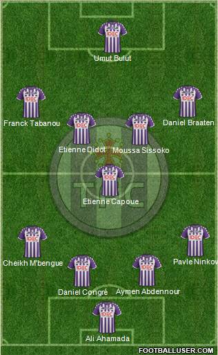 Toulouse Football Club Formation 2012