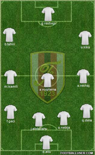 KS Flamurtari Vlorë Formation 2012