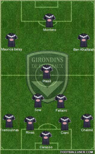 FC Girondins de Bordeaux Formation 2012