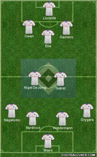 Hamburger SV Formation 2012