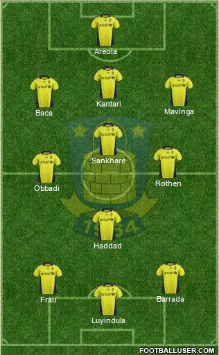 Brøndbyernes Idrætsforening Formation 2012