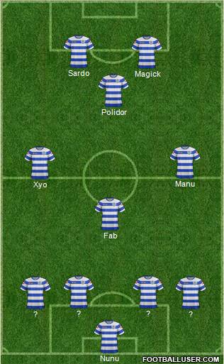 Queens Park Rangers Formation 2012