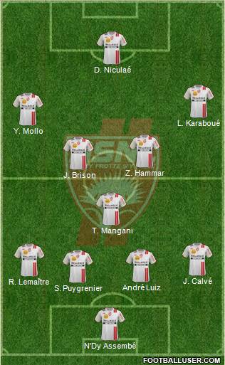 A.S. Nancy Lorraine Formation 2012