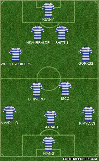 Queens Park Rangers Formation 2012