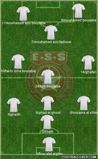 Etoile Sportive du Sahel Formation 2012