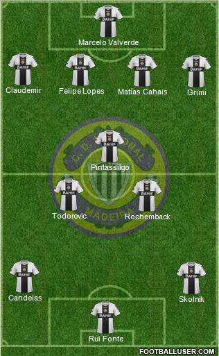 Clube Desportivo Nacional Formation 2012