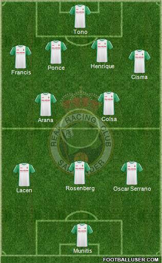 R. Racing Club S.A.D. Formation 2012