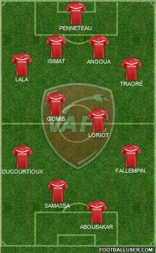 Valenciennes Football Club Formation 2012