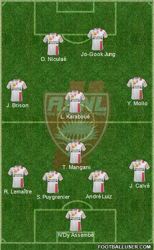 A.S. Nancy Lorraine Formation 2012