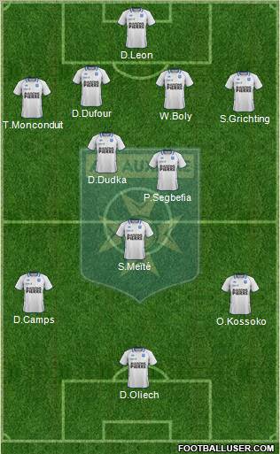 A.J. Auxerre Formation 2012