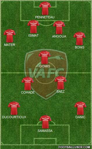 Valenciennes Football Club Formation 2012