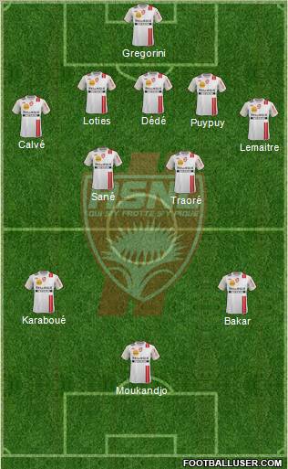 A.S. Nancy Lorraine Formation 2012