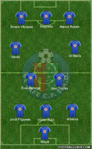 Getafe C.F., S.A.D. Formation 2012