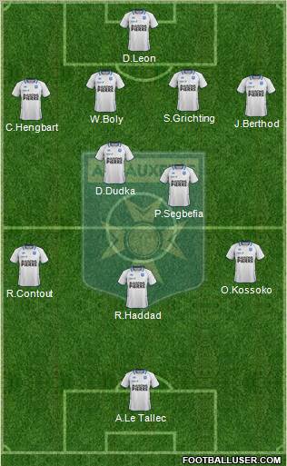 A.J. Auxerre Formation 2012