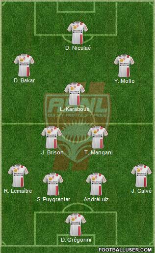 A.S. Nancy Lorraine Formation 2012