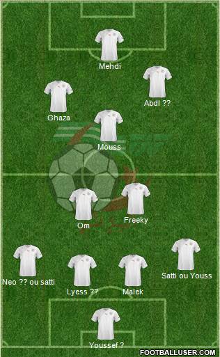 Algeria Formation 2012