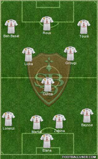 Stade Brestois 29 Formation 2012