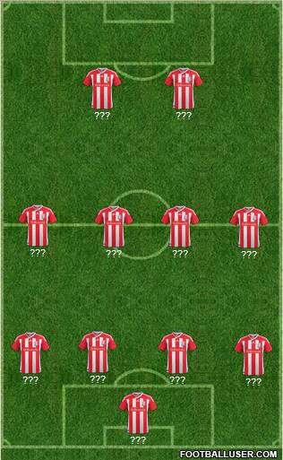 Stoke City Formation 2012