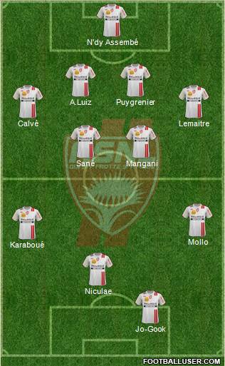 A.S. Nancy Lorraine Formation 2012