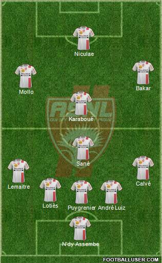 A.S. Nancy Lorraine Formation 2012