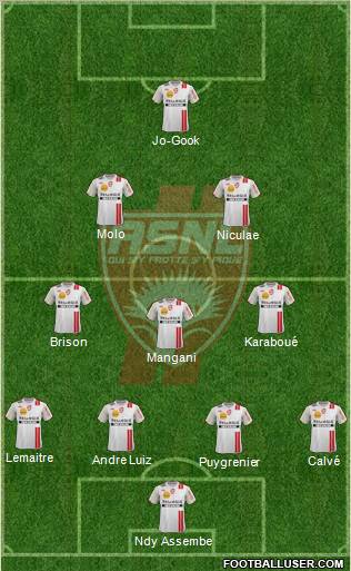 A.S. Nancy Lorraine Formation 2012