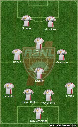 A.S. Nancy Lorraine Formation 2012